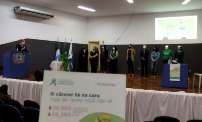 Palestra do Julho Verde da Campanha Nacional de Prevenção do Câncer de Cabeça e Pesçoco